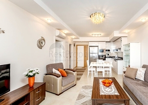 1+1 apartments with panoramic views of the Alanya Fortress