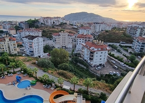 1+1 apartments with panoramic views of the Alanya Fortress