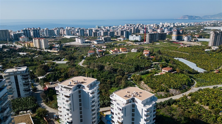 Spacious 2+1 apartment in a picturesque part of Mahmutlar district