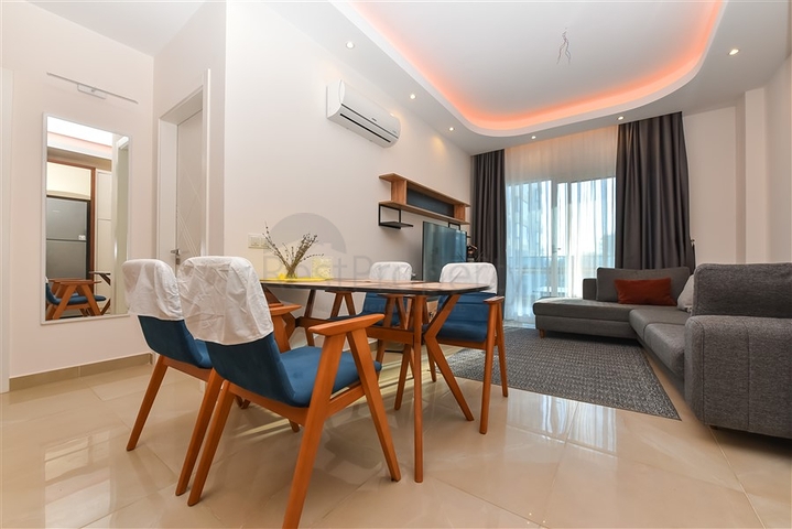 1+1 apartment in a premium complex in Mahmutlar district 