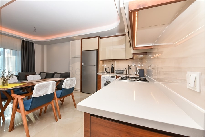 1+1 apartment in a premium complex in Mahmutlar district 