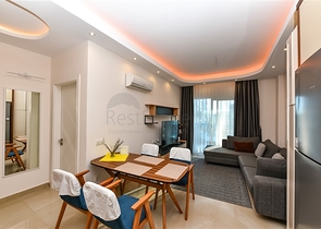 1+1 apartment in a premium complex in Mahmutlar district 