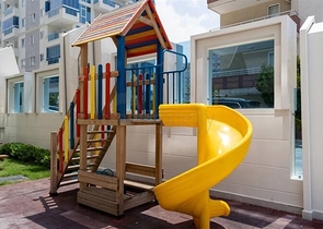 1+1 apartment in a premium complex in Mahmutlar district 