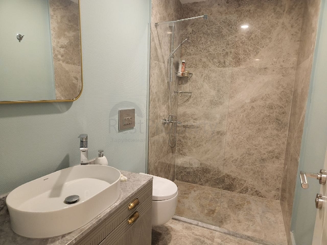 Villa of the hotel concept on the first coastline