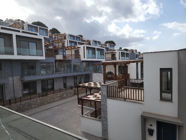 Villa of the hotel concept on the first coastline