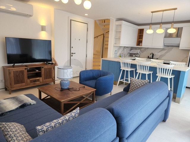 Villa of the hotel concept on the first coastline