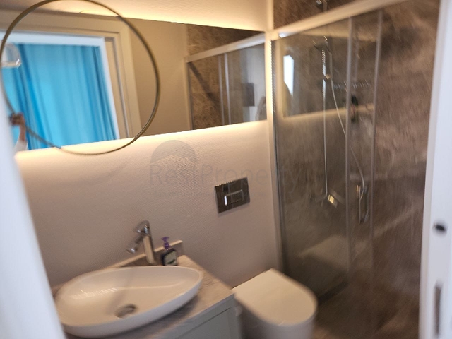 Villa of the hotel concept on the first coastline