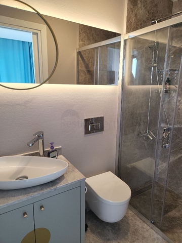 Villa of the hotel concept on the first coastline