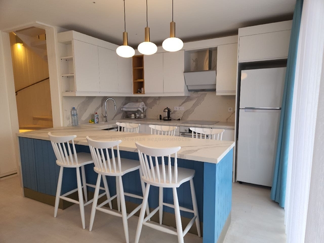 Villa of the hotel concept on the first coastline