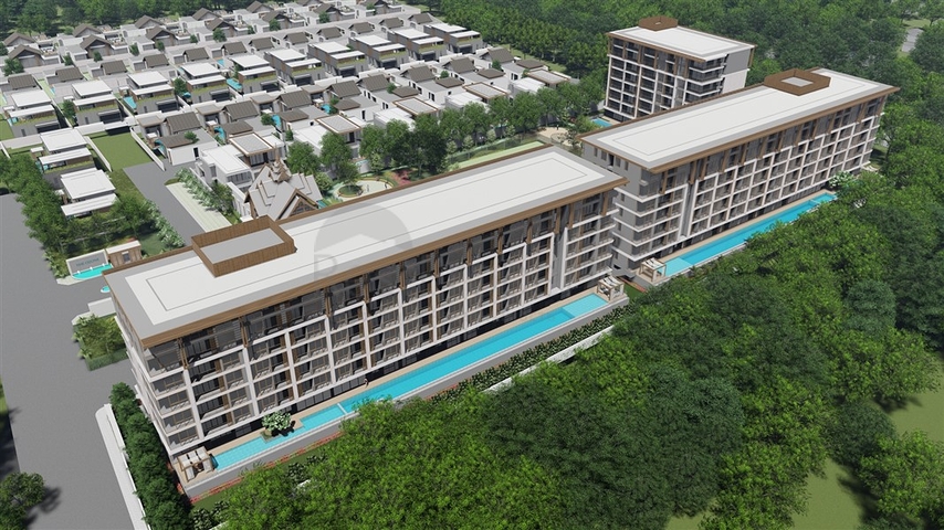 Residential complex in Bangtao beach area