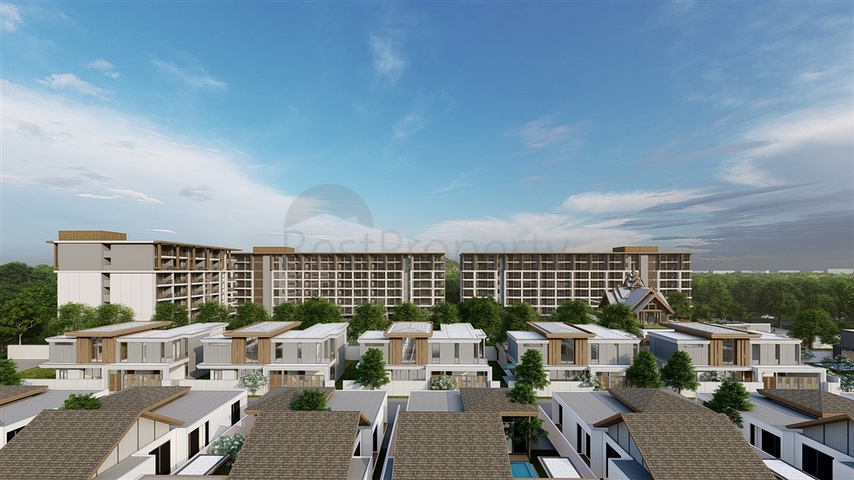 Residential complex in Bangtao beach area