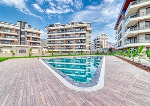 Spacious 1+1 apartment in a new residential complex in Oba district