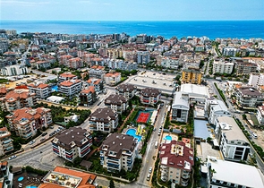 A 2+1 apartment in a prestigious area of Oba