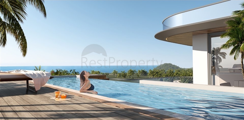 New residential complex with sea view