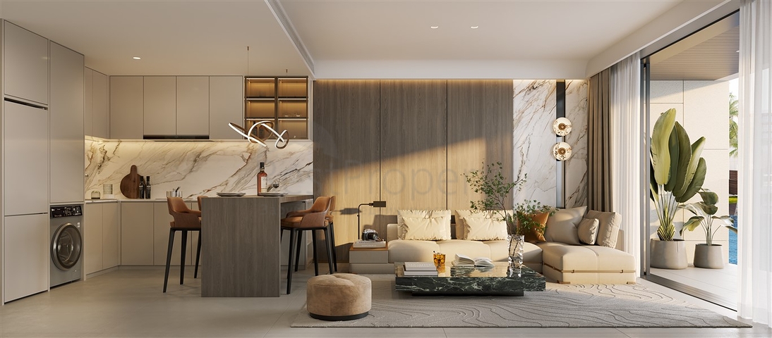 New residential complex with sea view