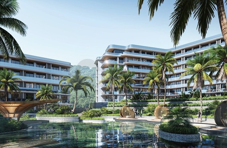 New residential complex with sea view