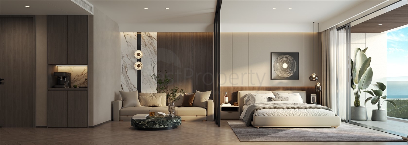 New residential complex with sea view