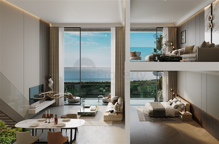 New residential complex with sea view