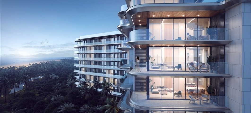 New residential complex with sea view