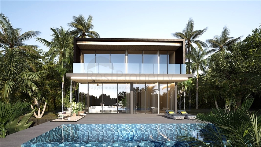 Modern villa complex on Layan