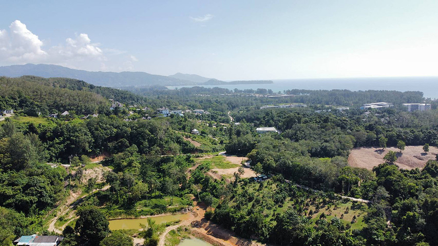 Modern villa complex on Layan