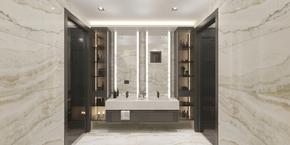 Villa overlooking the Mediterranean Sea is the perfect fusion of luxury and nature