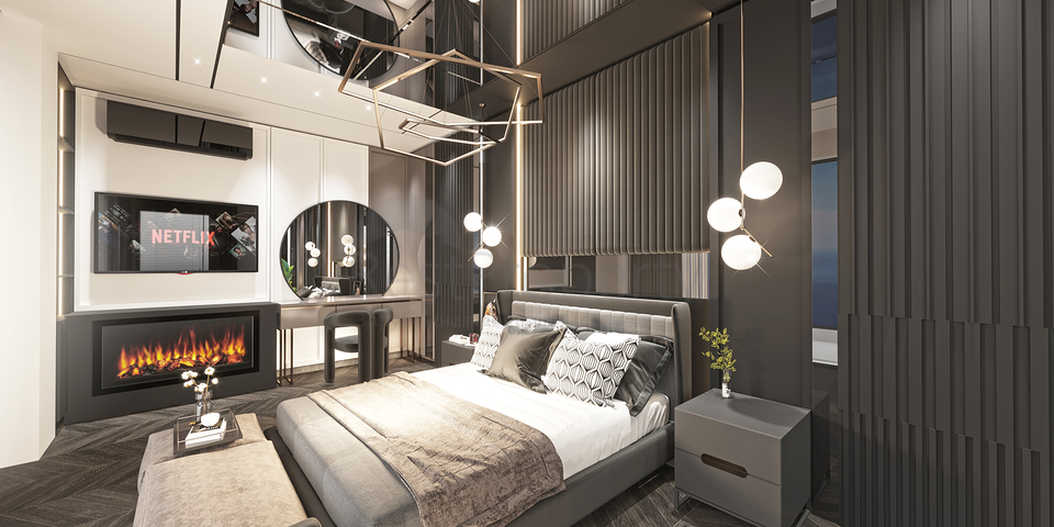 Villa overlooking the Mediterranean Sea is the perfect fusion of luxury and nature