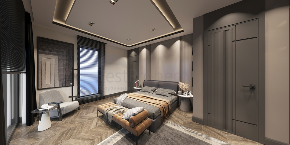 Villa overlooking the Mediterranean Sea is the perfect fusion of luxury and nature