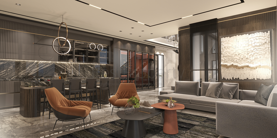 Villa overlooking the Mediterranean Sea is the perfect fusion of luxury and nature