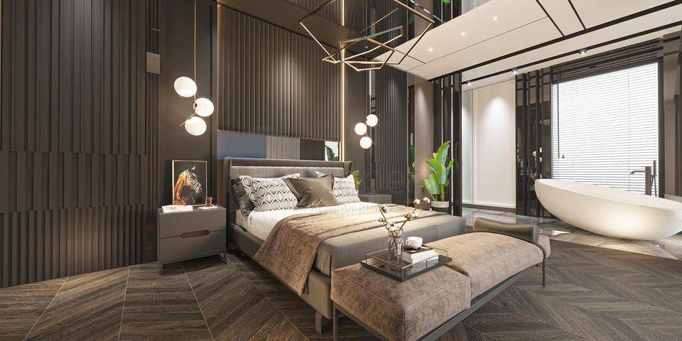 Villa overlooking the Mediterranean Sea is the perfect fusion of luxury and nature