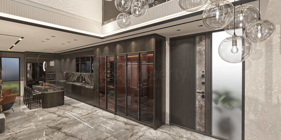 Villa overlooking the Mediterranean Sea is the perfect fusion of luxury and nature