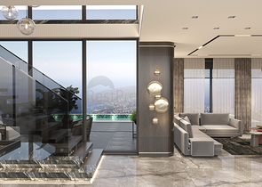 Villa overlooking the Mediterranean Sea is the perfect fusion of luxury and nature