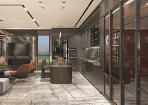 Villa overlooking the Mediterranean Sea is the perfect fusion of luxury and nature