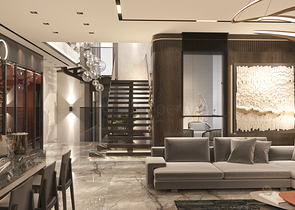 Villa overlooking the Mediterranean Sea is the perfect fusion of luxury and nature