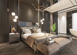 Villa overlooking the Mediterranean Sea is the perfect fusion of luxury and nature