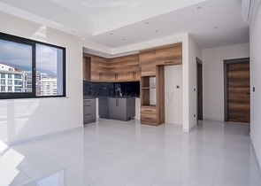 1+1 apartment in a popular residential complex in Mahmutlar district