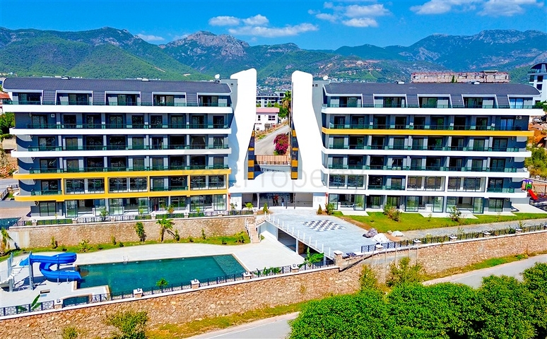 1+1 apartment in a premium class residence in Oba district