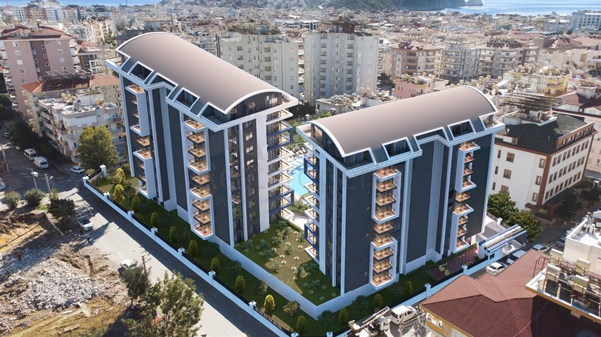 1+1 apartments in a new modern complex on Cleopatra