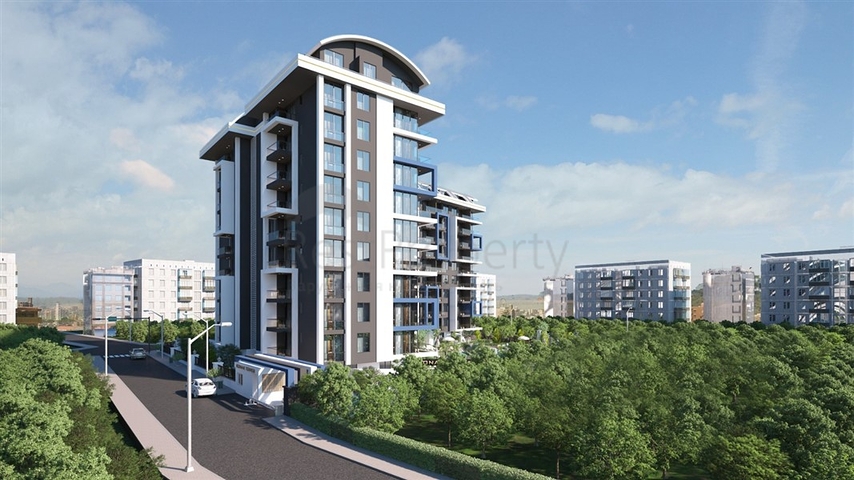 1+1 apartments in a new modern complex on Cleopatra