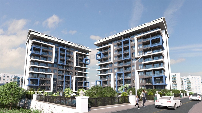 1+1 apartments in a new modern complex on Cleopatra