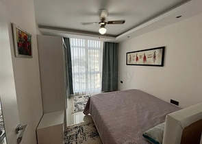  2+1 apartment 400 m from the sea in Tosmur area 