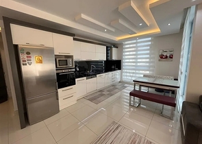  2+1 apartment 400 m from the sea in Tosmur area 