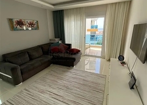  2+1 apartment 400 m from the sea in Tosmur area 