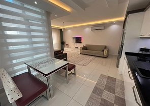  2+1 apartment 400 m from the sea in Tosmur area 