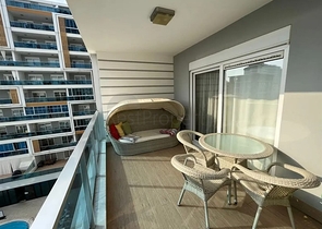  2+1 apartment 400 m from the sea in Tosmur area 