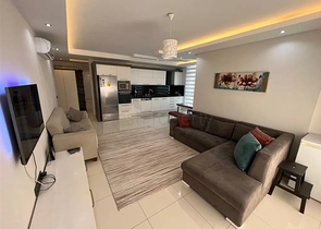  2+1 apartment 400 m from the sea in Tosmur area 