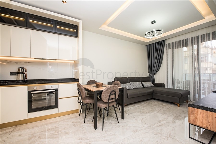1+1 apartment in a complex from one of the leading developers in Alanya 
