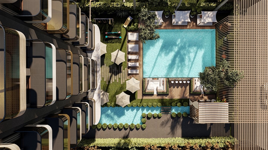 1+1 apartment in Mahmutlar district