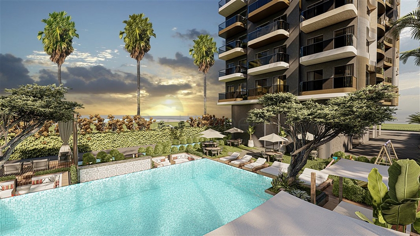 1+1 apartment in Mahmutlar district