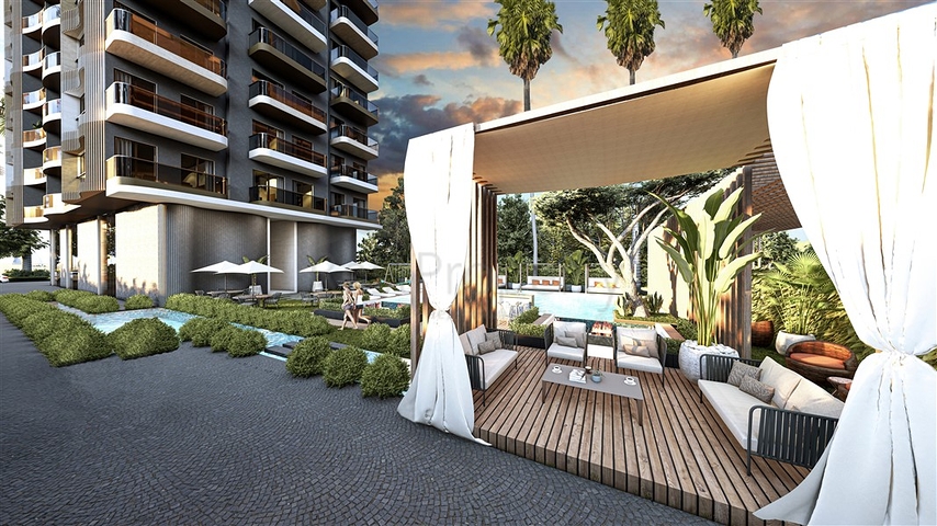 1+1 apartment in Mahmutlar district